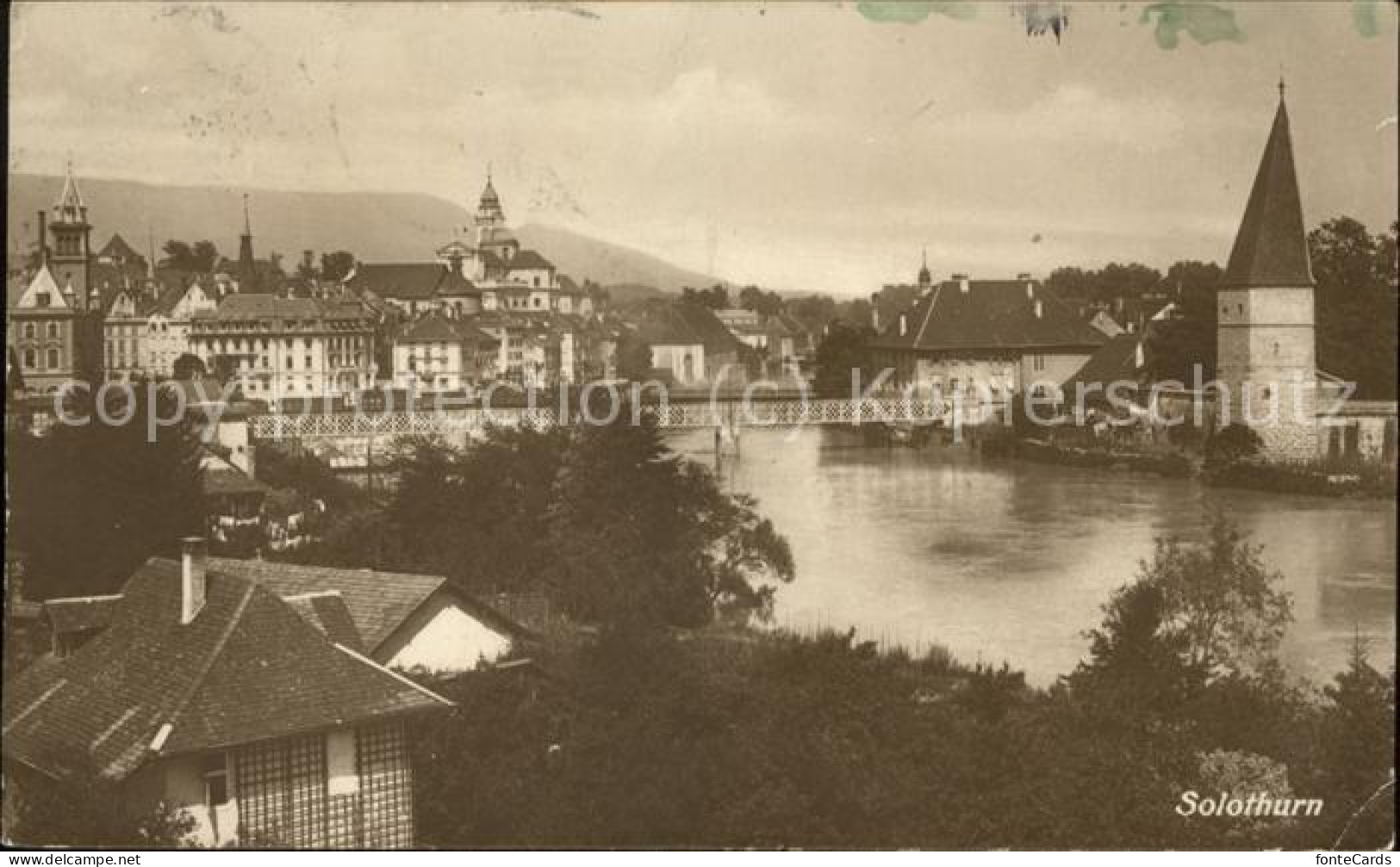 11520135 Solothurn Stadtblick Solothurn - Andere & Zonder Classificatie