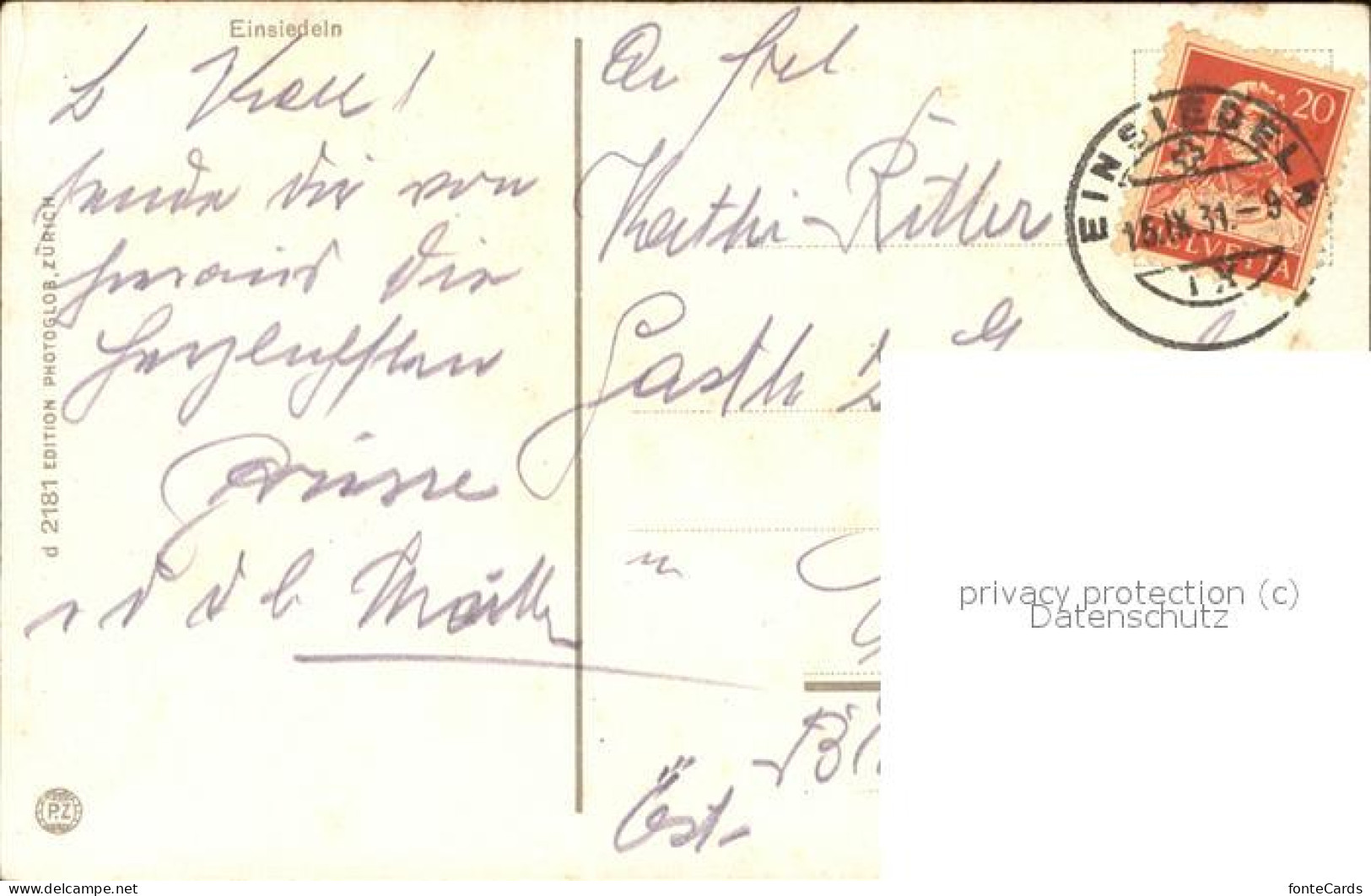 11519771 Einsiedeln SZ Kloster Einsiedeln - Other & Unclassified