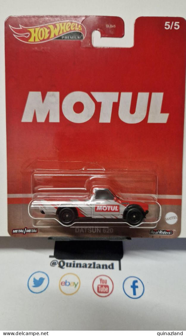 Hot Wheels Oil Vintage Datsun 620 Motul (NG81) - HotWheels