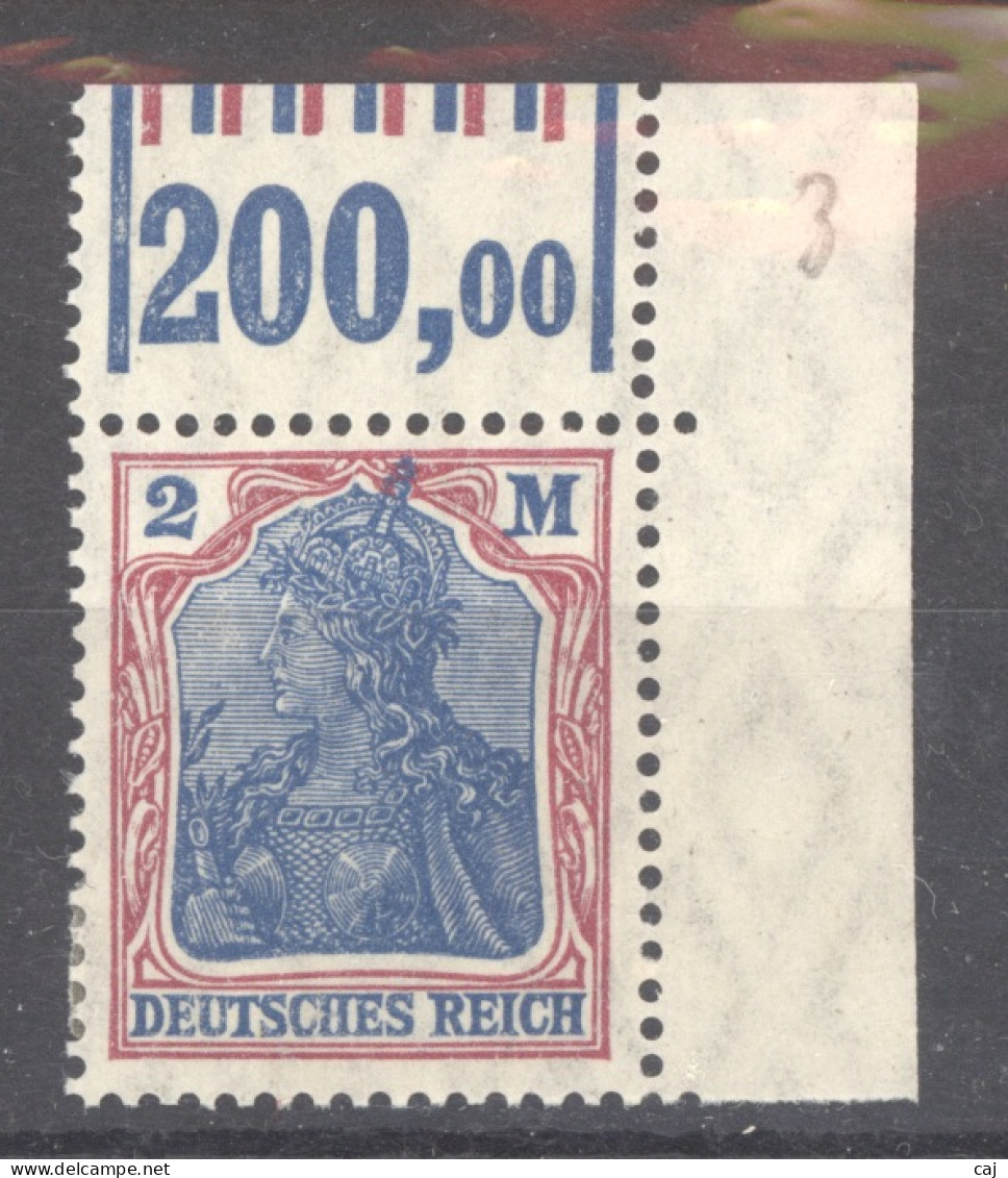 Allemagne  -  Reich  :  Mi  152 WOR  * - Unused Stamps