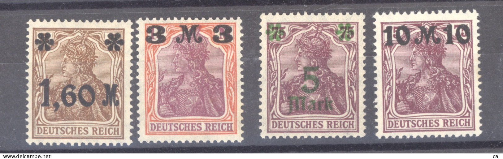 Allemagne  -  Reich  :  Mi  154-57 ** - Unused Stamps