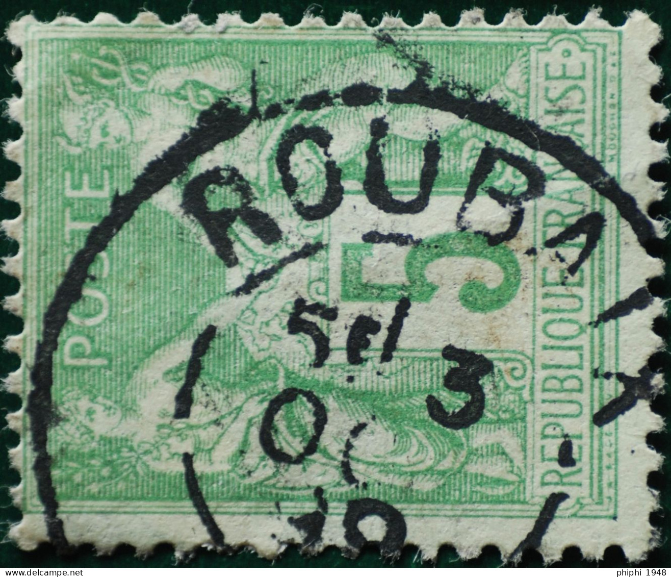 -Sage N°106 Type Ll Ob: ROUBAIX  1899.( 57 ) - 1876-1898 Sage (Tipo II)