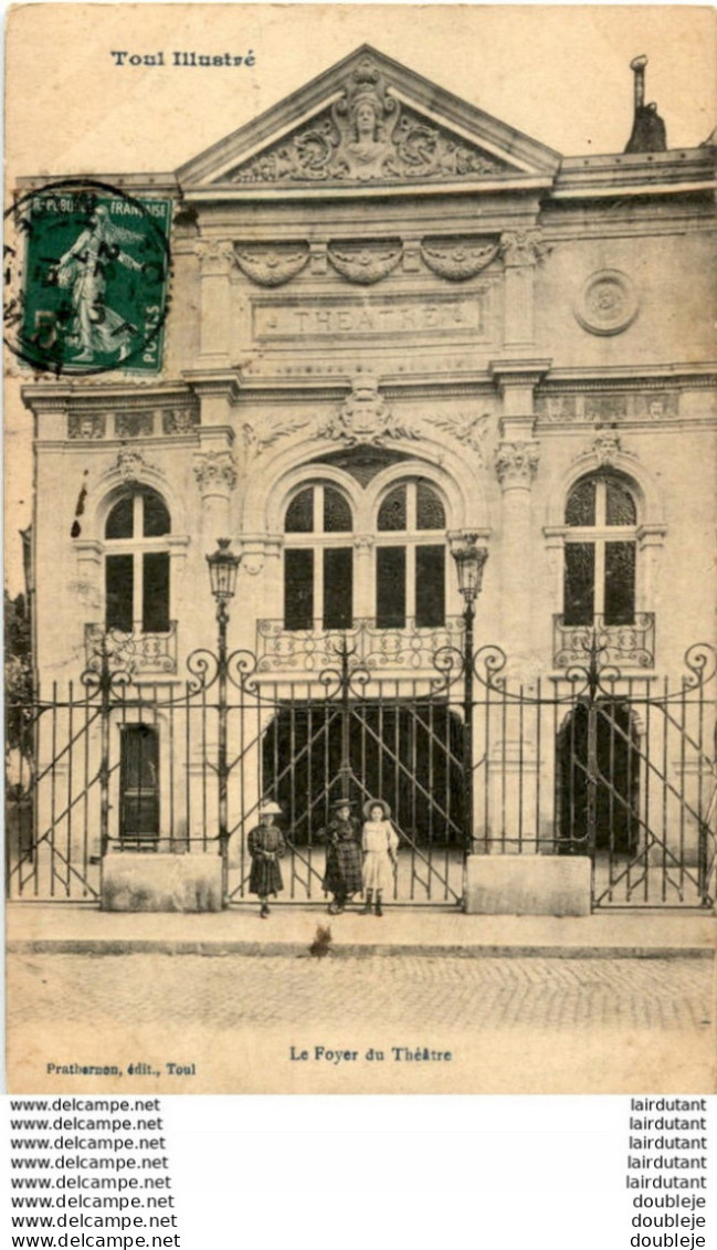 D54  TOUL  Le Foyer Du Théâtre  ..... - Toul