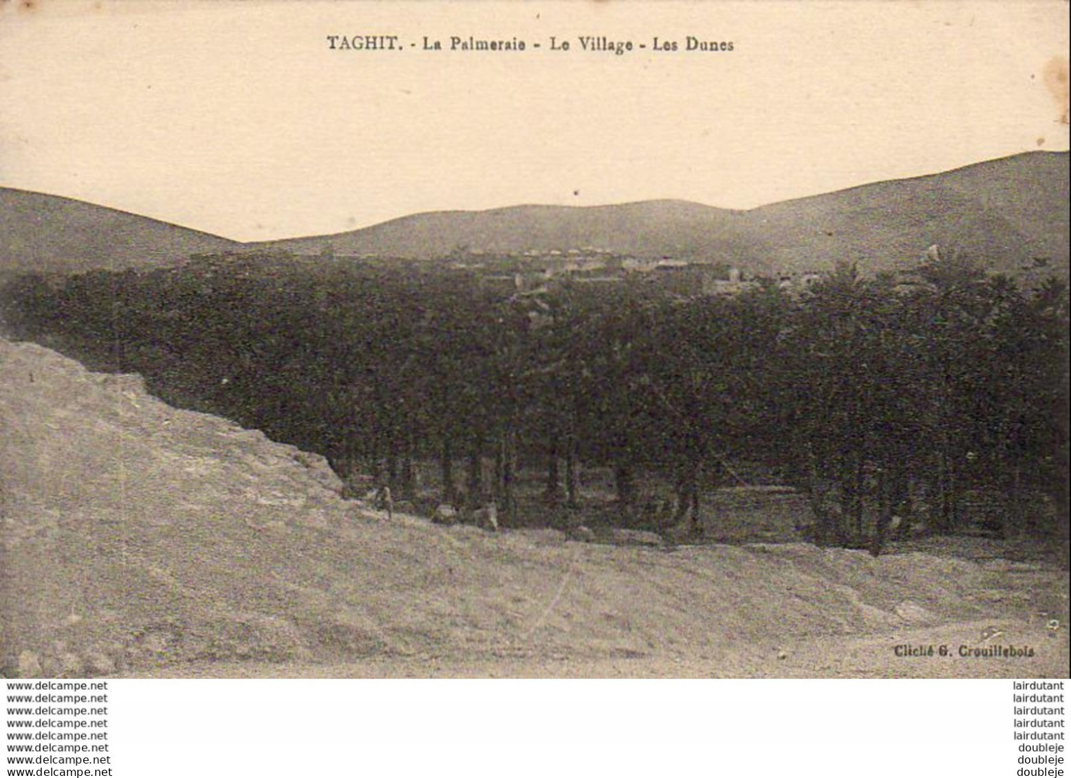 ALGERIE  TAGHIT  La Palmeraie Le Village Les Dunes - Altri & Non Classificati