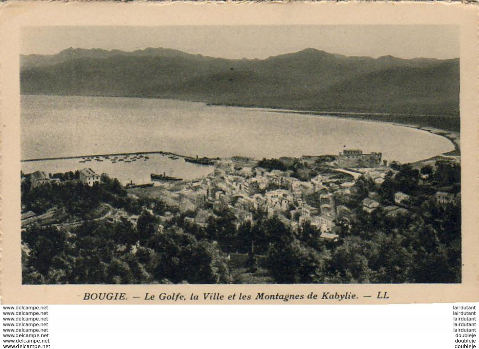 ALGERIE  BOUGIE  Le Golfe, La Ville Et Les Montagnes De Kabylie  ..... ( Ref FA402 ) - Bejaia (Bougie)