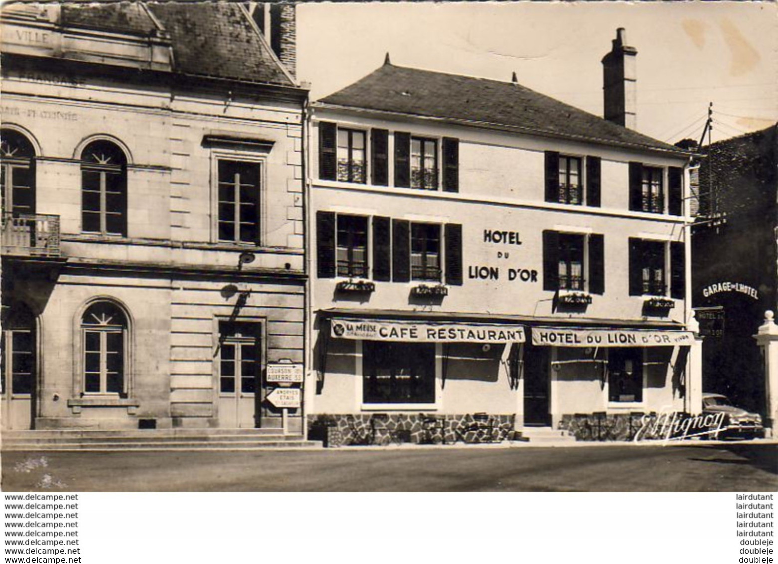 D89 COULANGES SUR YONNE Hôtel Du Lion D'Or   ...... ( Ref FA1249 ) - Coulanges Sur Yonne