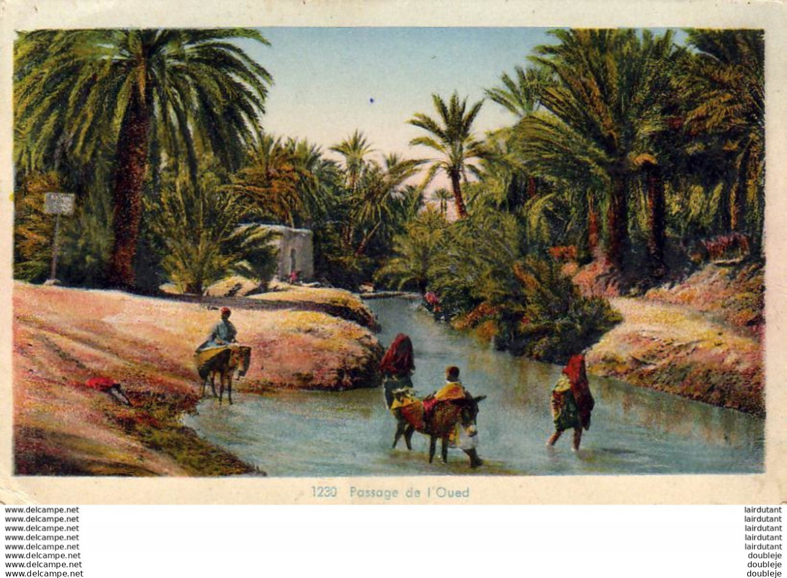 ALGERIE  SCENES ET TYPES  Passage De L'Oued  ..... ( Ref FA1756 ) - Scenes