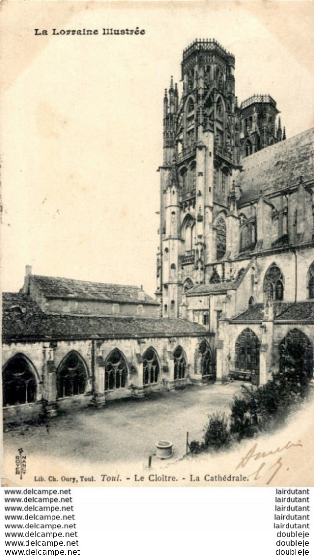 D54  TOUL  Le Cloître- La Cathédrale   ..... - Toul