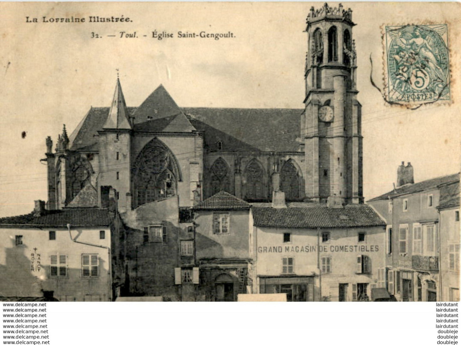 D54  TOUL  Eglise Saint- Gengoult   ..... - Toul