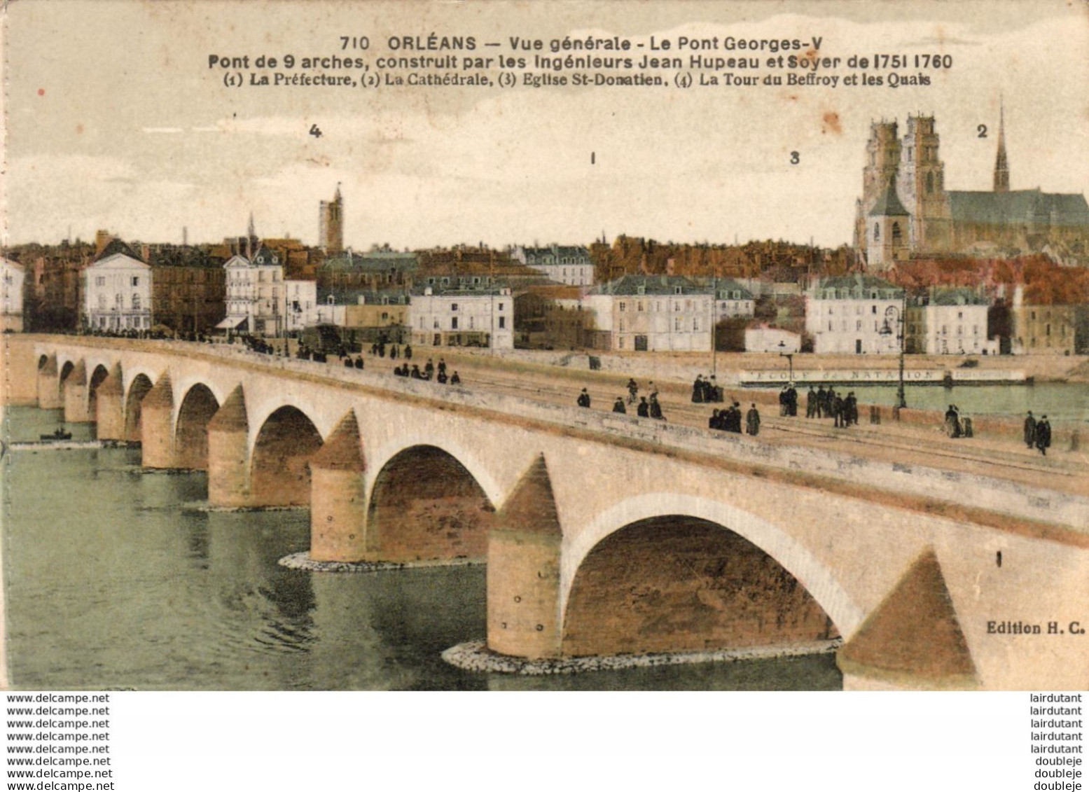 D45  ORLEANS  Vue Générale- Le Pont Georges V   ..... - Orleans