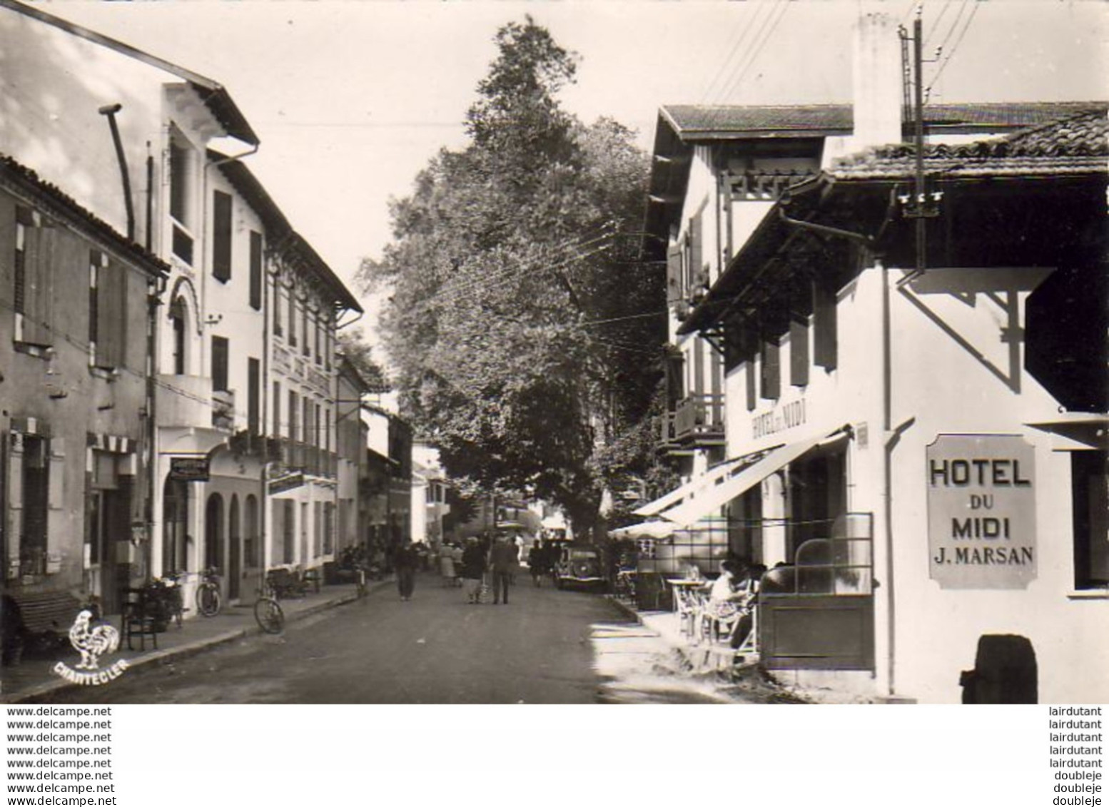 D32  BARBOTAN LES THERMES  La Rue Principale- Hôtel Du Midi   ..... - Barbotan