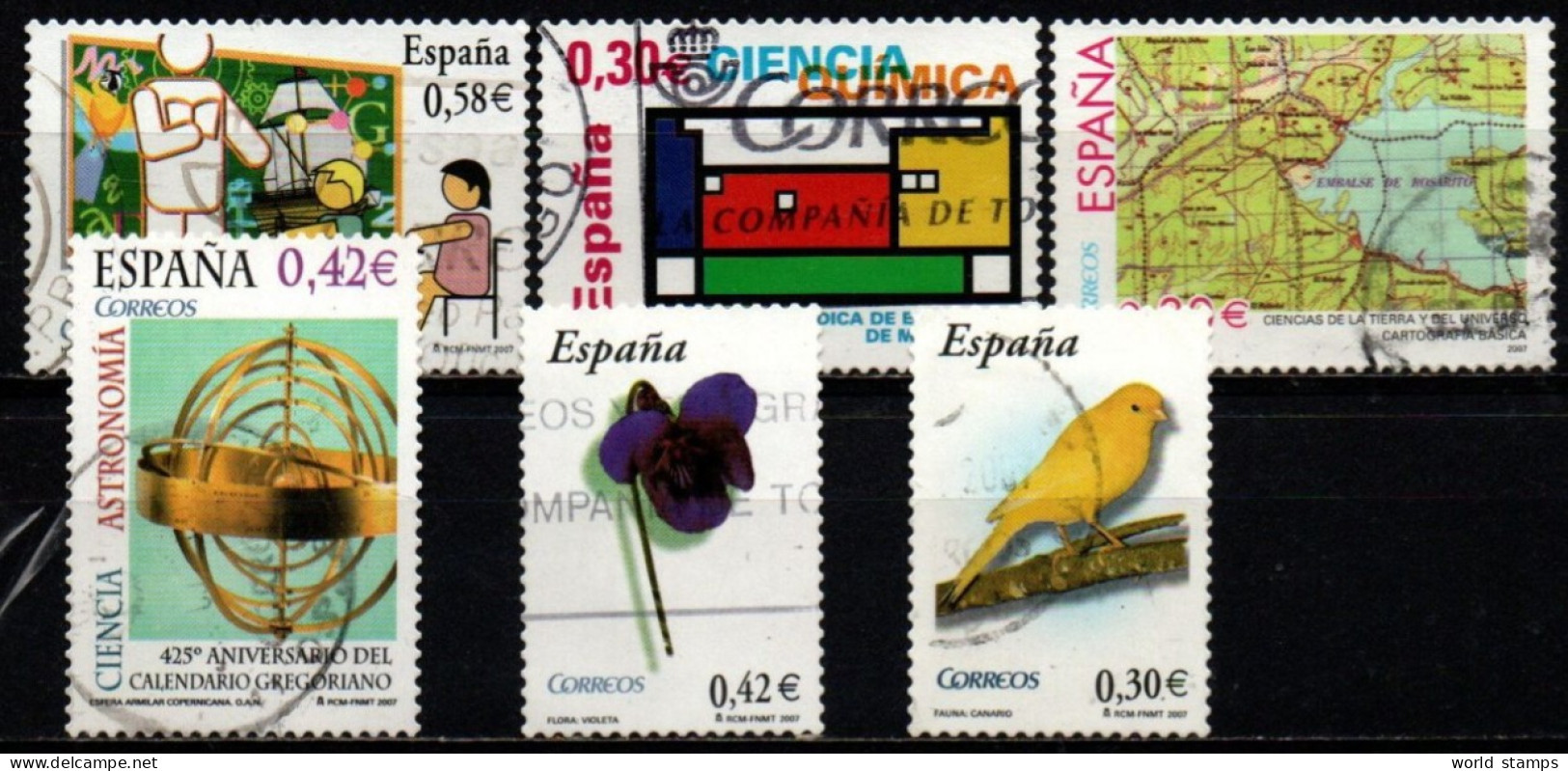 ESPAGNE 2007 O - Used Stamps