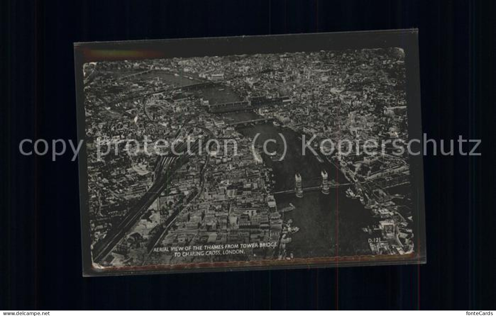 11498638 London Aerial View Of The Thames From Tower Bridge To Charing Cross Lon - Other & Unclassified