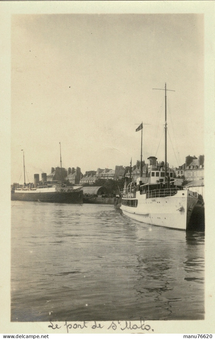 Photo : France - Saint Malo , Année 1920/30 Env. - Europa