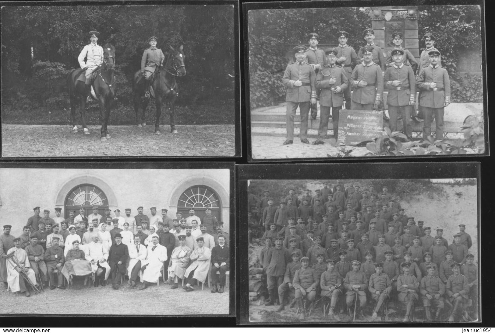 GROSSE COLLECTION CARTES CARTES POSTALES ALLEMANDES ET DE PHOTOS ET DOCUMENTS DE 1914 A 1918 GUERRE - Weltkrieg 1914-18