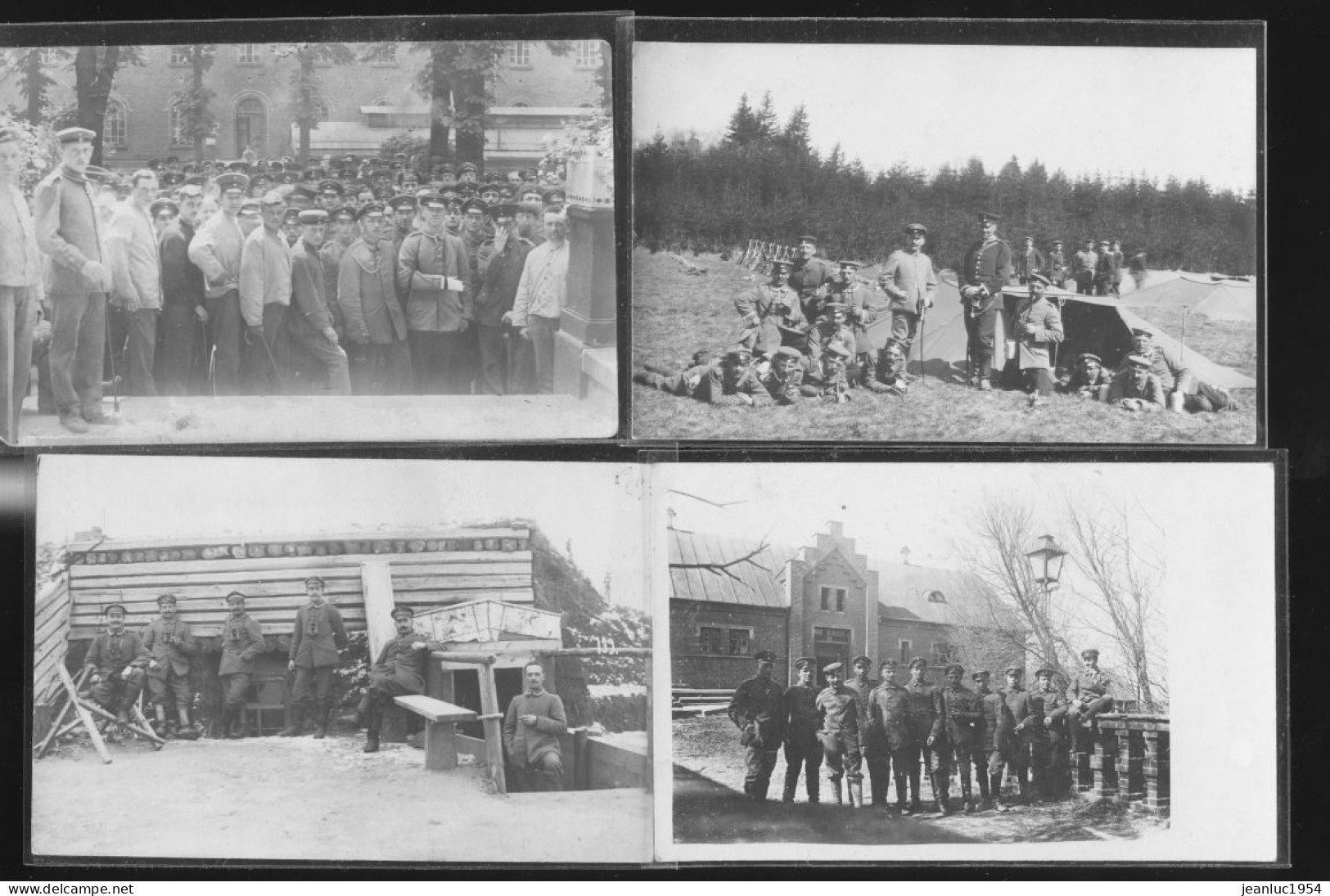 GROSSE COLLECTION CARTES CARTES POSTALES ALLEMANDES ET DE PHOTOS ET DOCUMENTS DE 1914 A 1918 GUERRE - Oorlog 1914-18