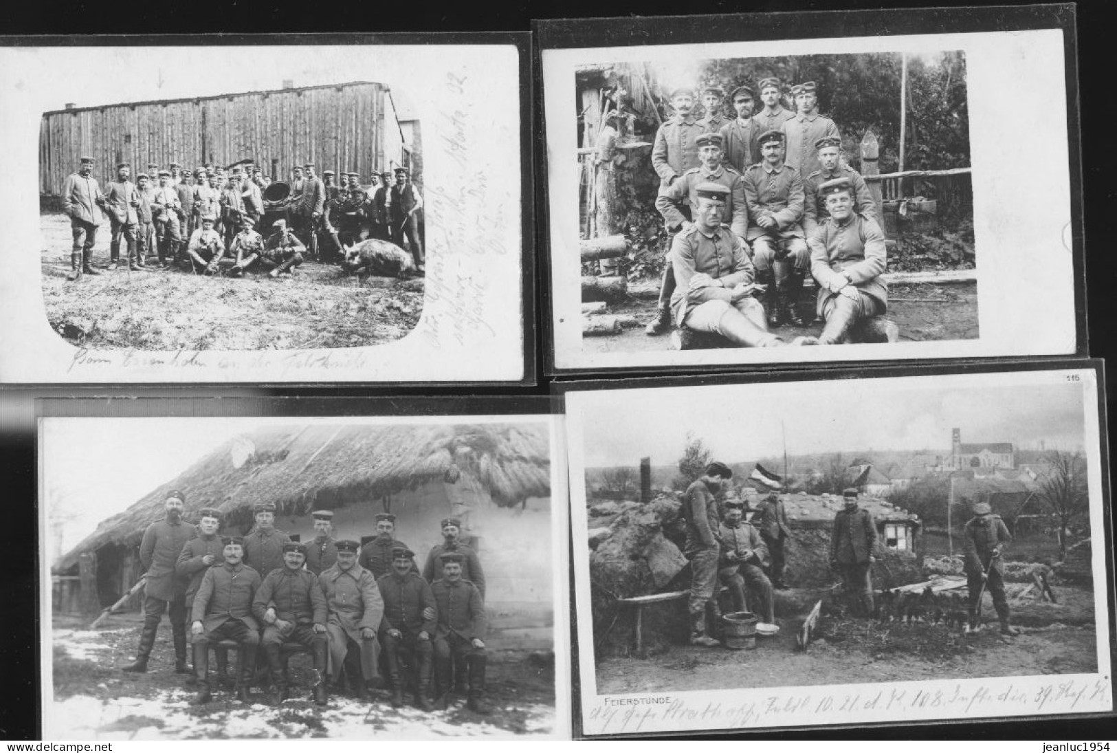GROSSE COLLECTION CARTES CARTES POSTALES ALLEMANDES ET DE PHOTOS ET DOCUMENTS DE 1914 A 1918 GUERRE - Oorlog 1914-18