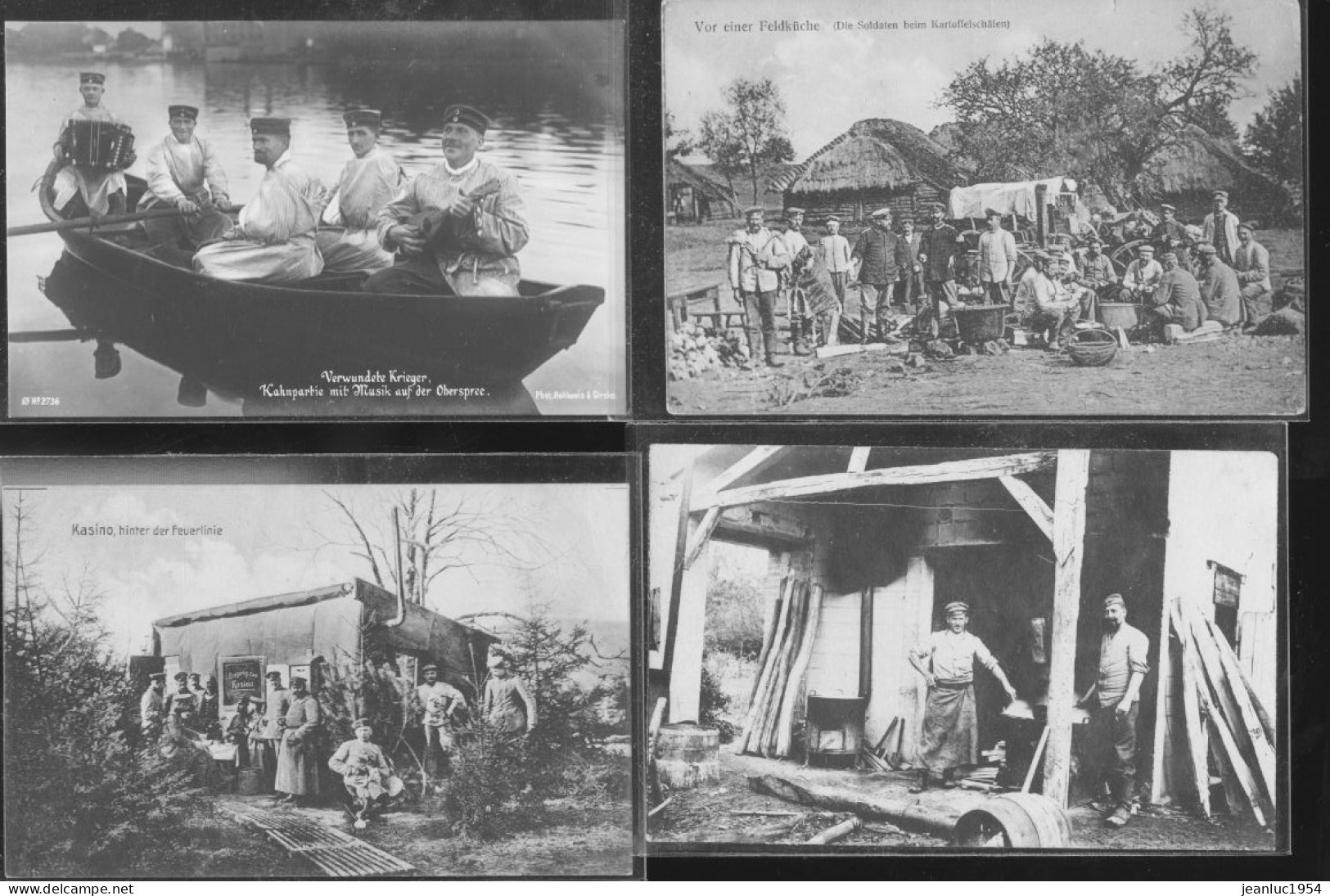 GROSSE COLLECTION CARTES CARTES POSTALES ALLEMANDES ET DE PHOTOS ET DOCUMENTS DE 1914 A 1918 GUERRE