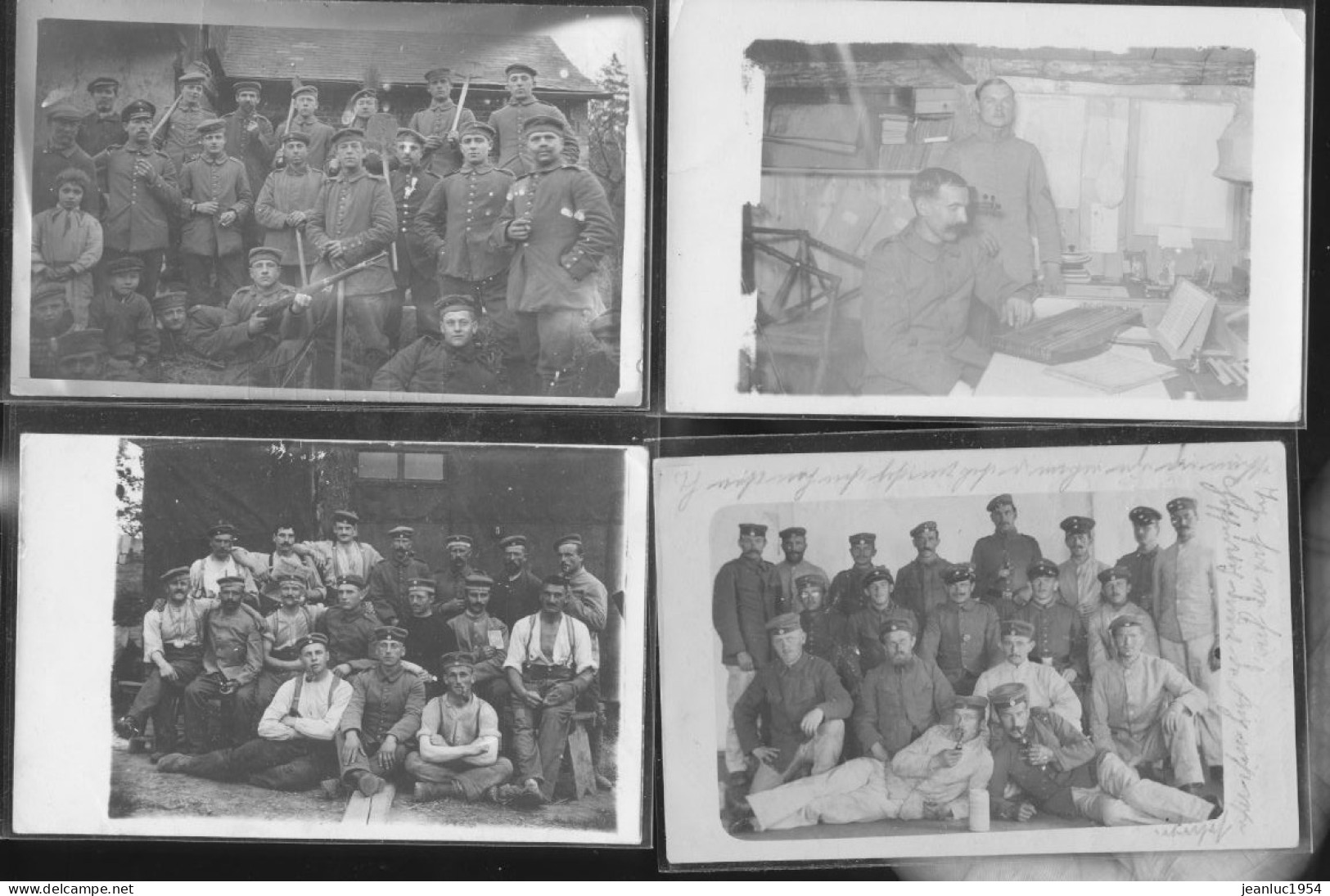 GROSSE COLLECTION CARTES CARTES POSTALES ALLEMANDES ET DE PHOTOS ET DOCUMENTS DE 1914 A 1918 GUERRE