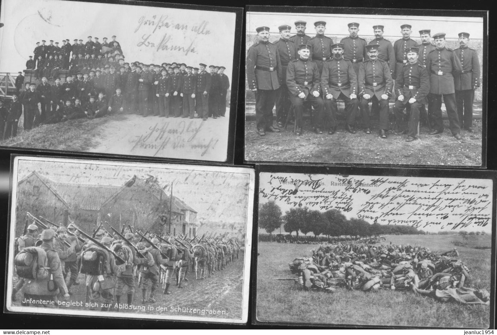 GROSSE COLLECTION CARTES CARTES POSTALES ALLEMANDES ET DE PHOTOS ET DOCUMENTS DE 1914 A 1918 GUERRE