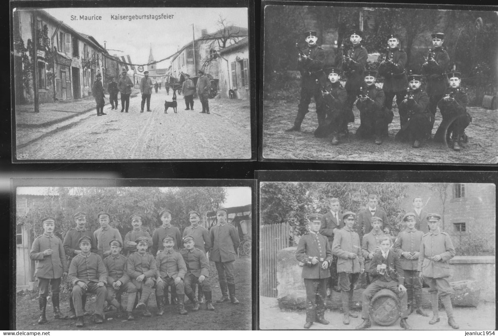 GROSSE COLLECTION CARTES CARTES POSTALES ALLEMANDES ET DE PHOTOS ET DOCUMENTS DE 1914 A 1918 GUERRE