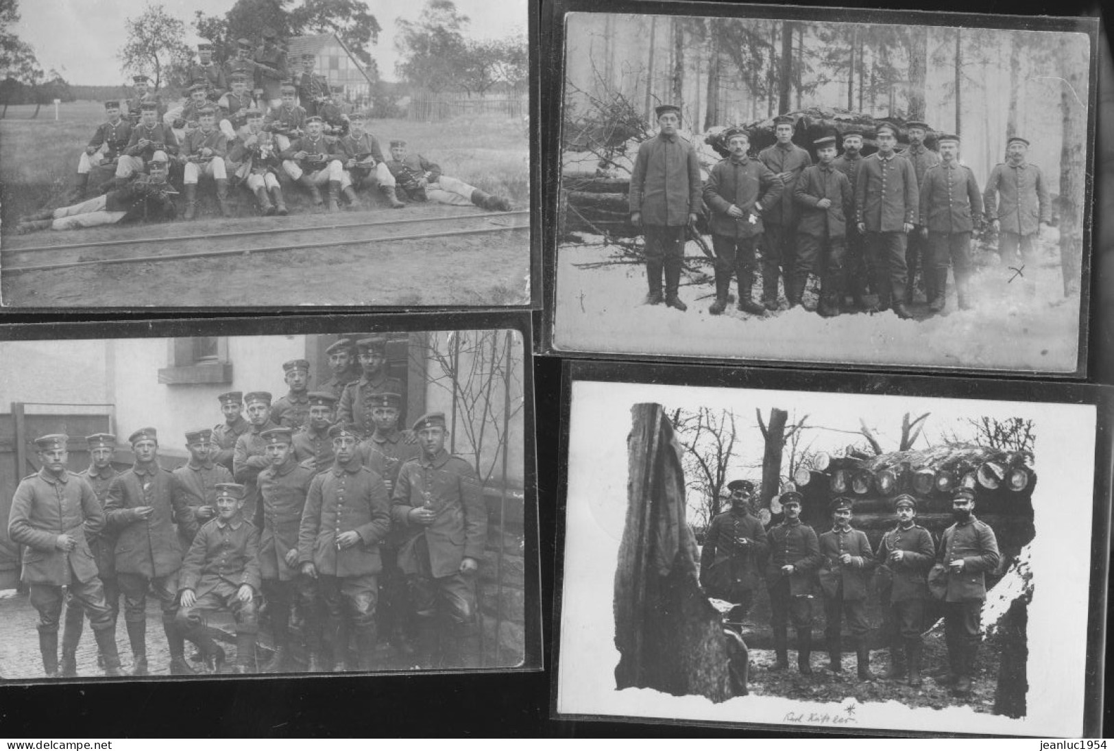 GROSSE COLLECTION CARTES CARTES POSTALES ALLEMANDES ET DE PHOTOS ET DOCUMENTS DE 1914 A 1918 GUERRE