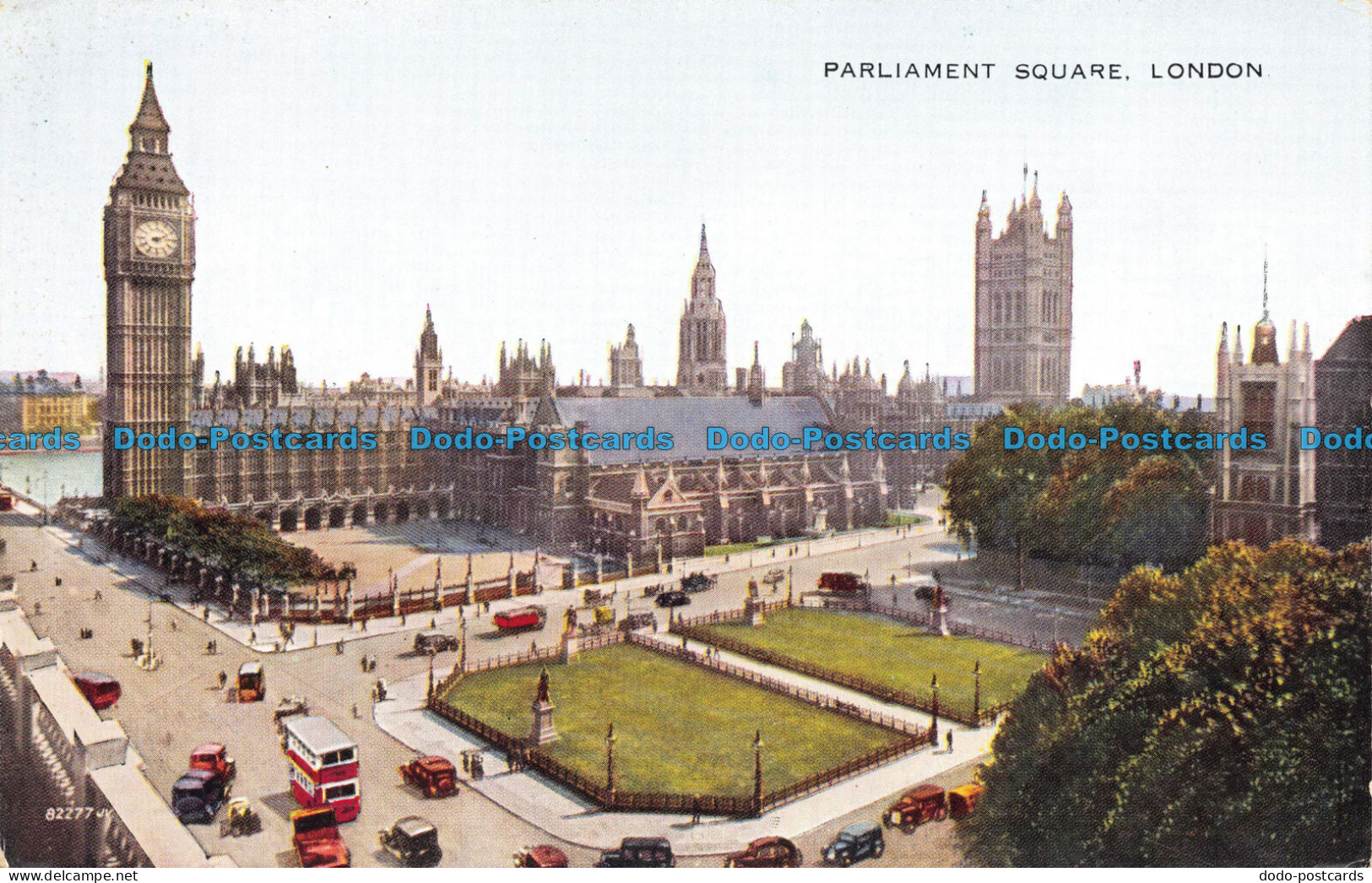 R076855 Parliament Square. London. Valesque. Valentine - Other & Unclassified