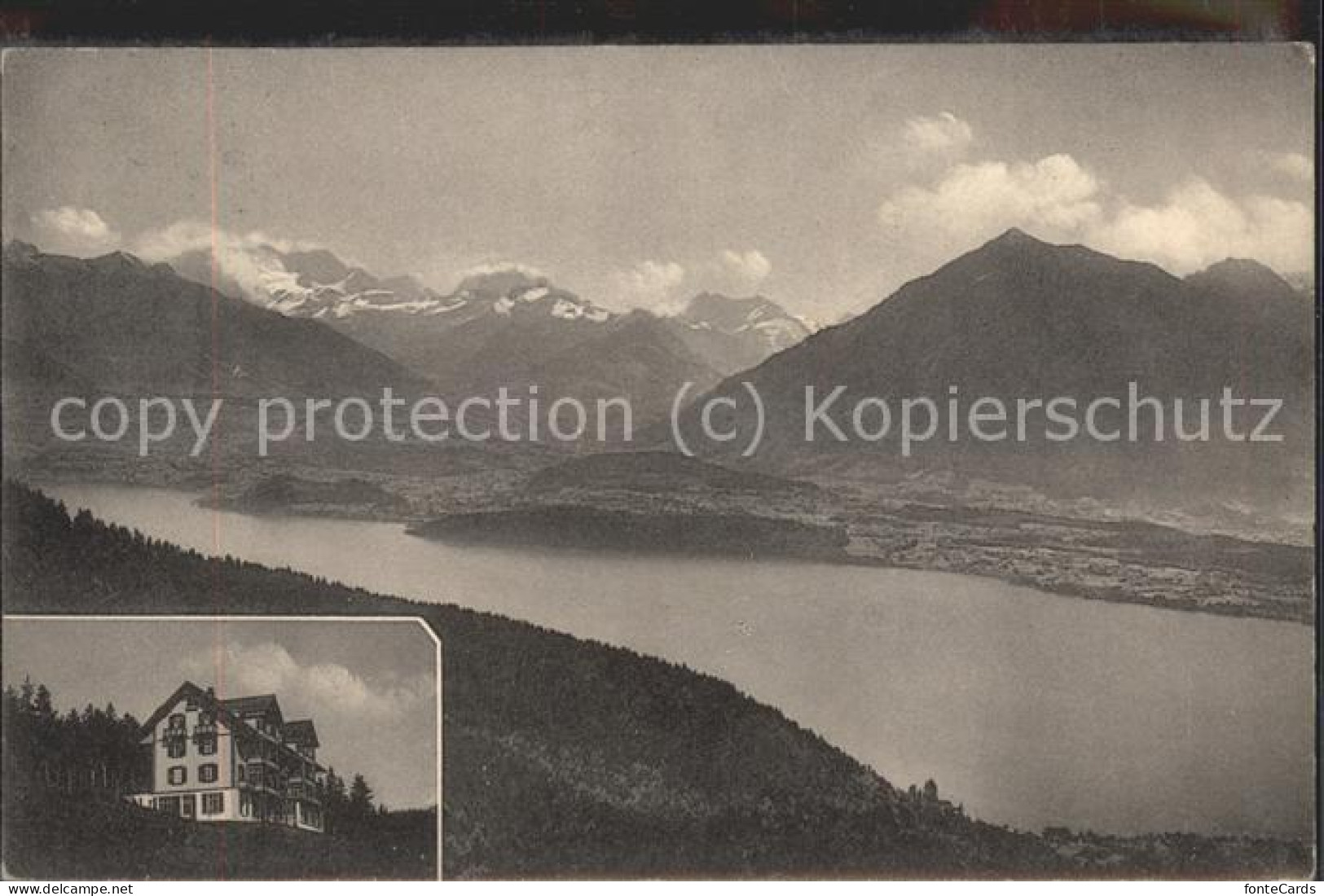 11498558 Thun BE Pension Waldheim Kaltenegg Panorama Thun - Other & Unclassified