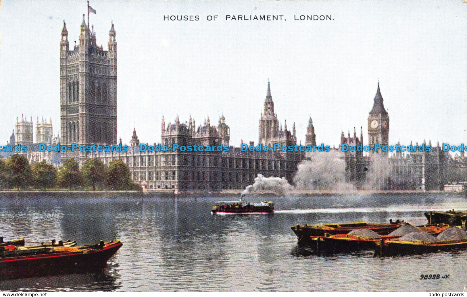 R076856 Houses Of Parliament. London. Valesque. Valentine - Other & Unclassified