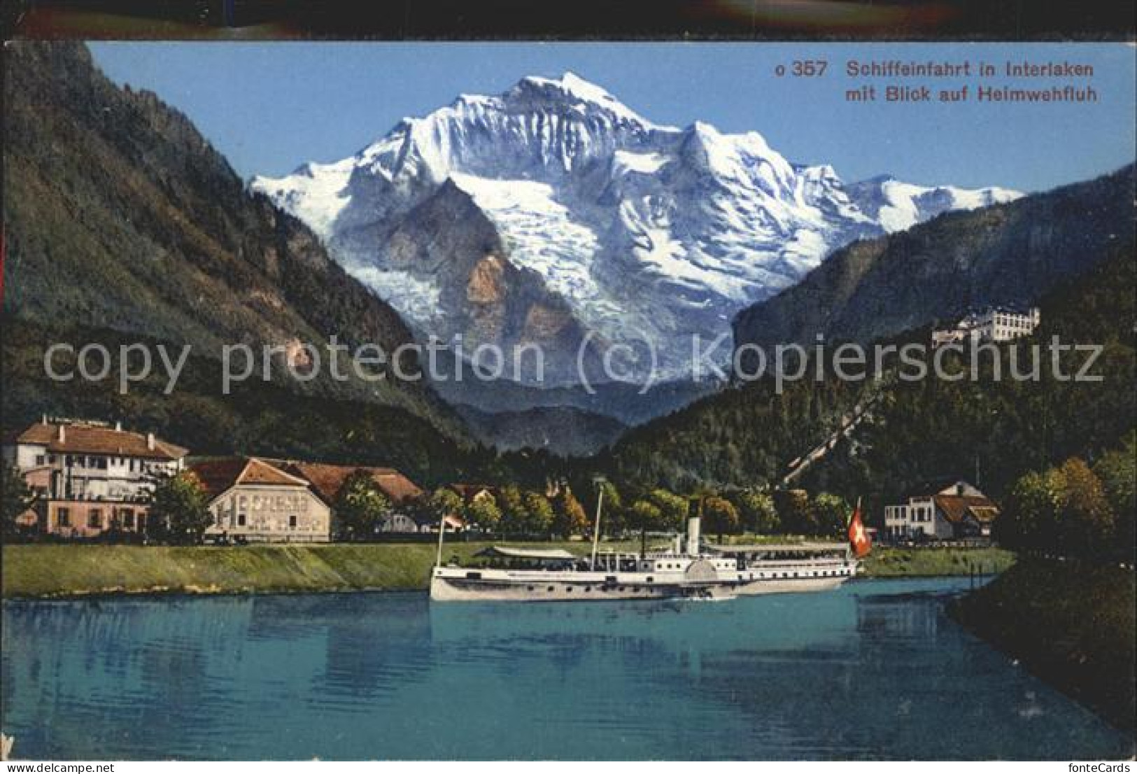 11498555 Interlaken BE Mit Blick Auf Heimwehfluh Interlaken - Andere & Zonder Classificatie