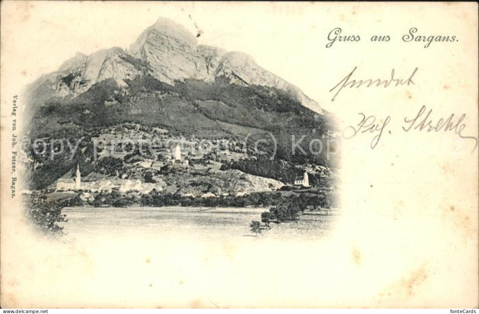 11498447 Sargans Panorama Sargans - Autres & Non Classés