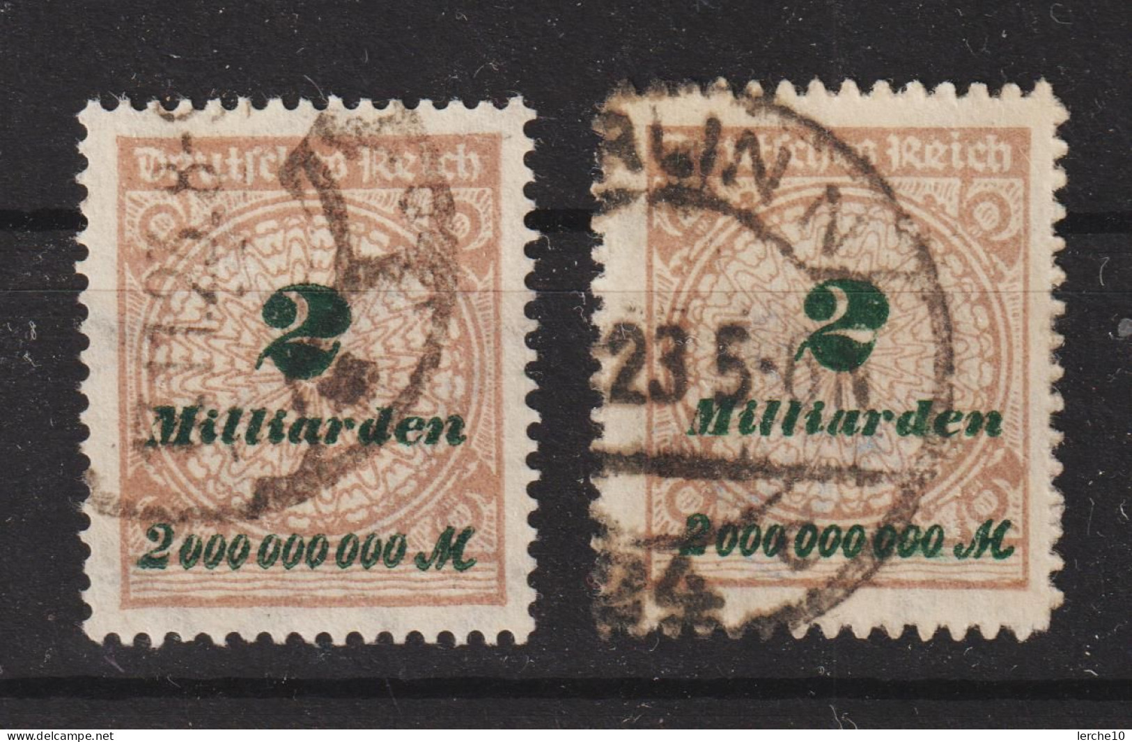 MiNr. 326 AW + B Gestempelt, Geprüft - Used Stamps