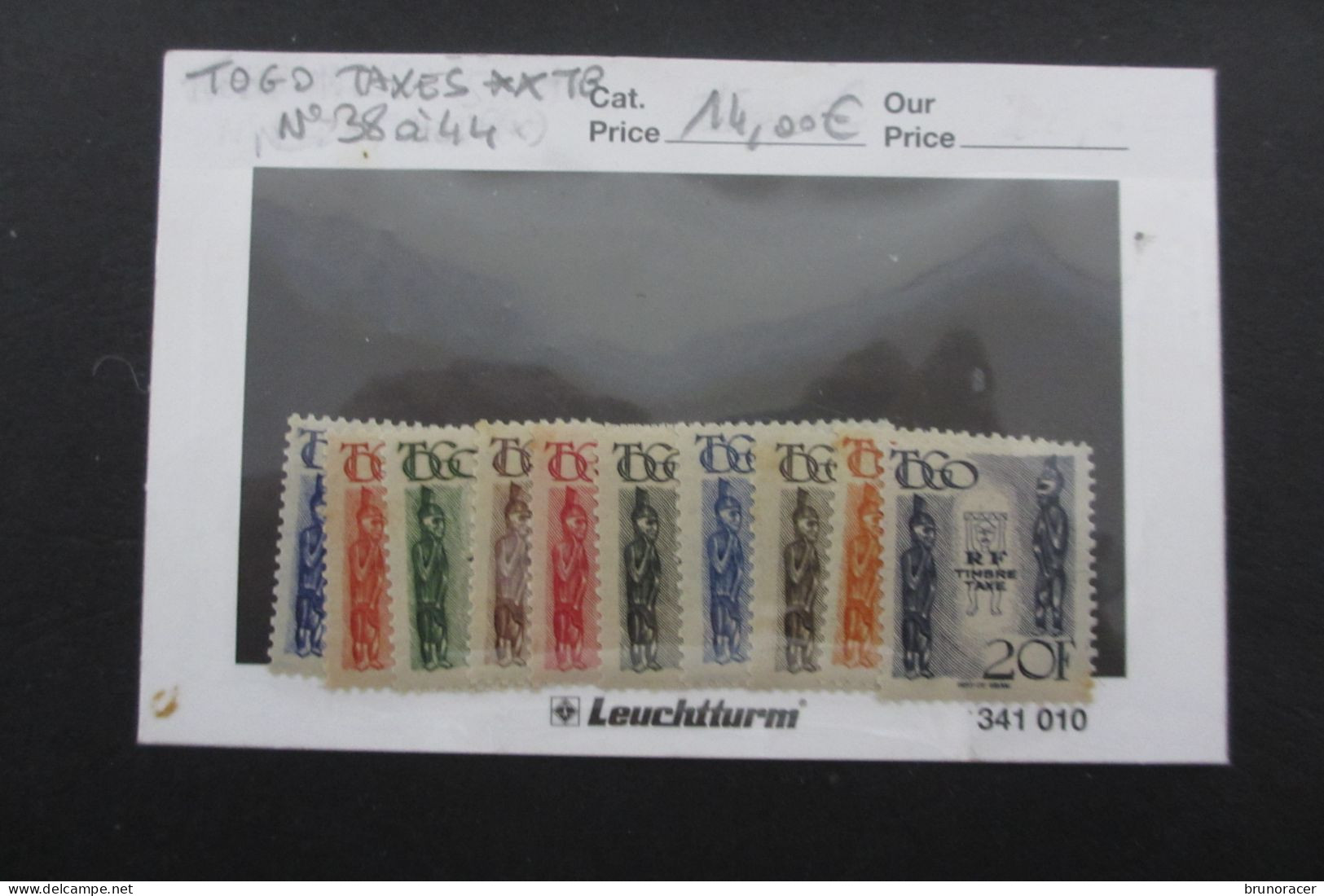 TOGO TAXES N°38 à 47 NEUF** TB COTE 14 EUROS  VOIR SCANS - Unused Stamps