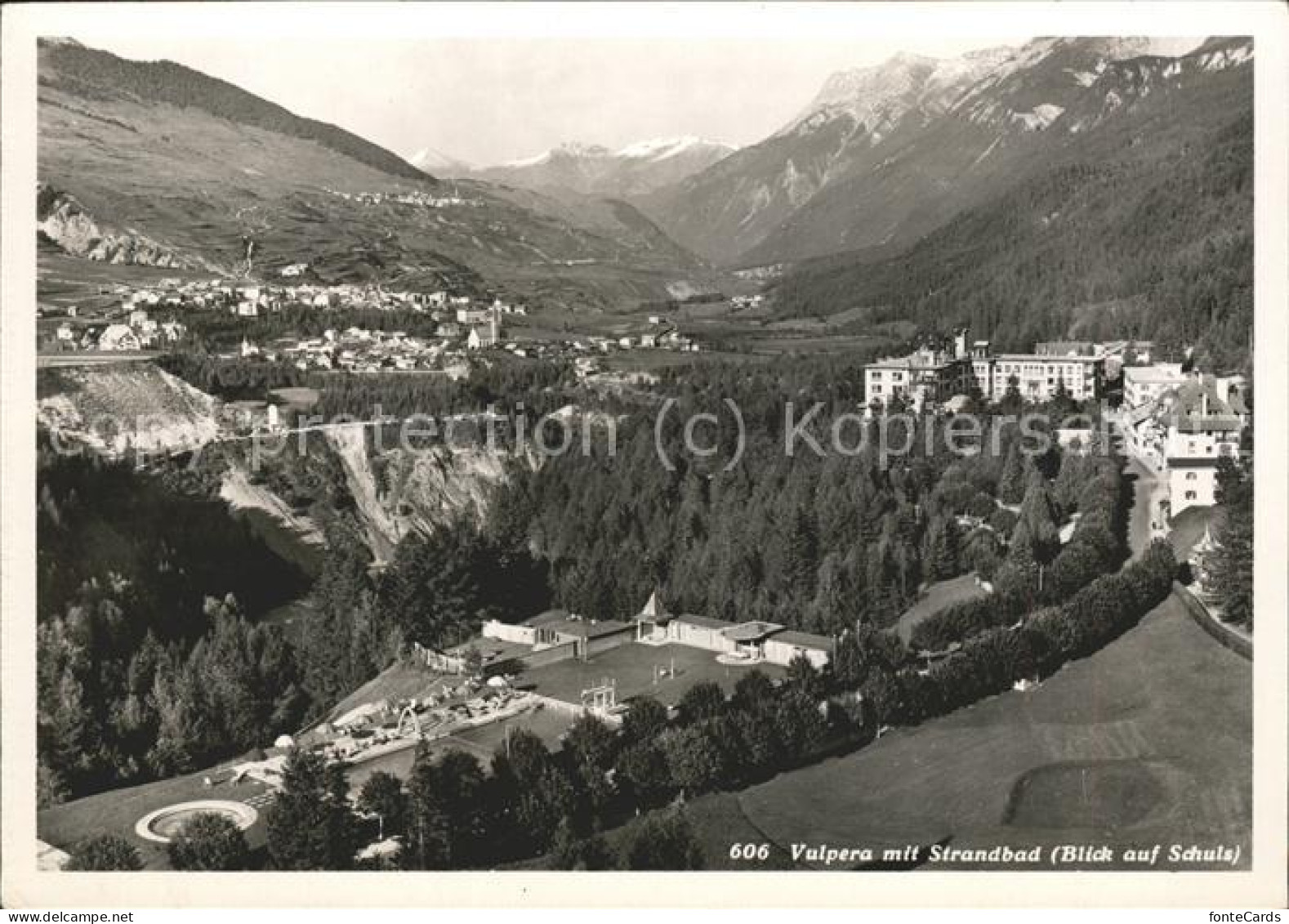 11498231 Vulpera Mit Strandbad U.Schule Vulpera - Andere & Zonder Classificatie