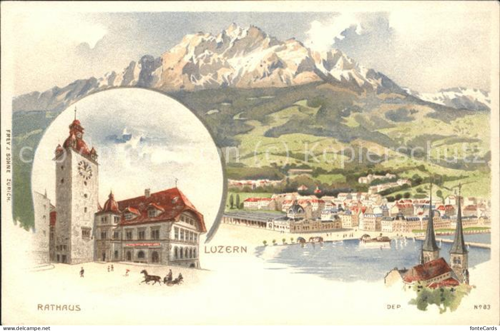 11498173 Luzern LU Rathaus Luzern LU - Other & Unclassified