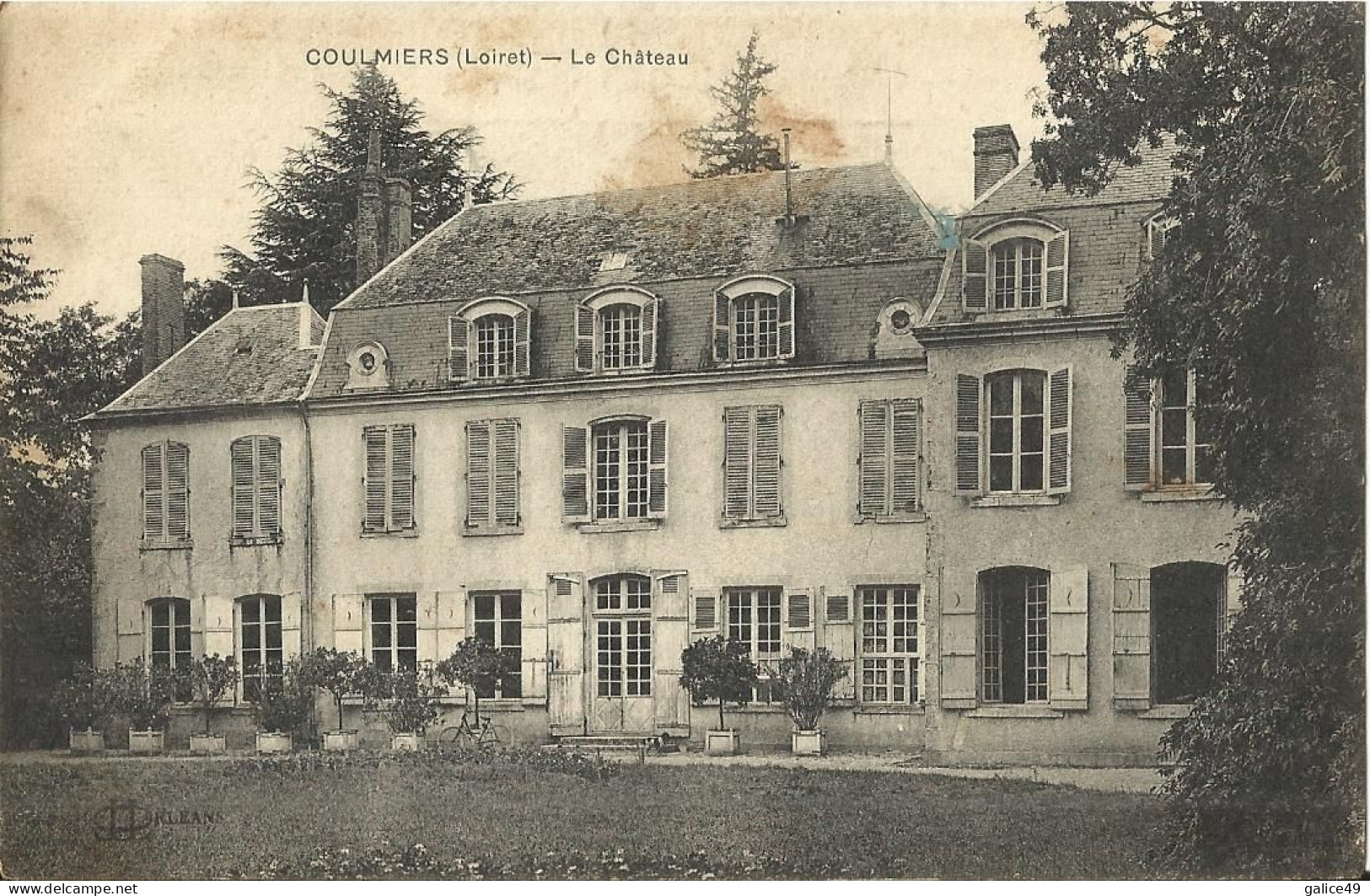 4068 CPA Coulmiers - Le Château - Coulmiers