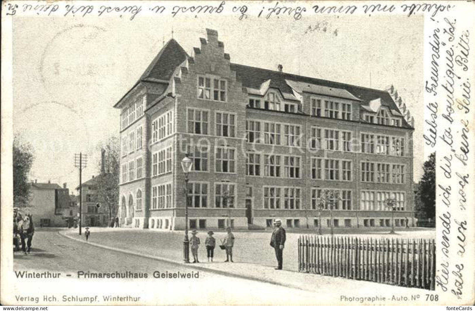 11497822 Winterthur Primarschulhaus Geiselweid Winterthur - Autres & Non Classés