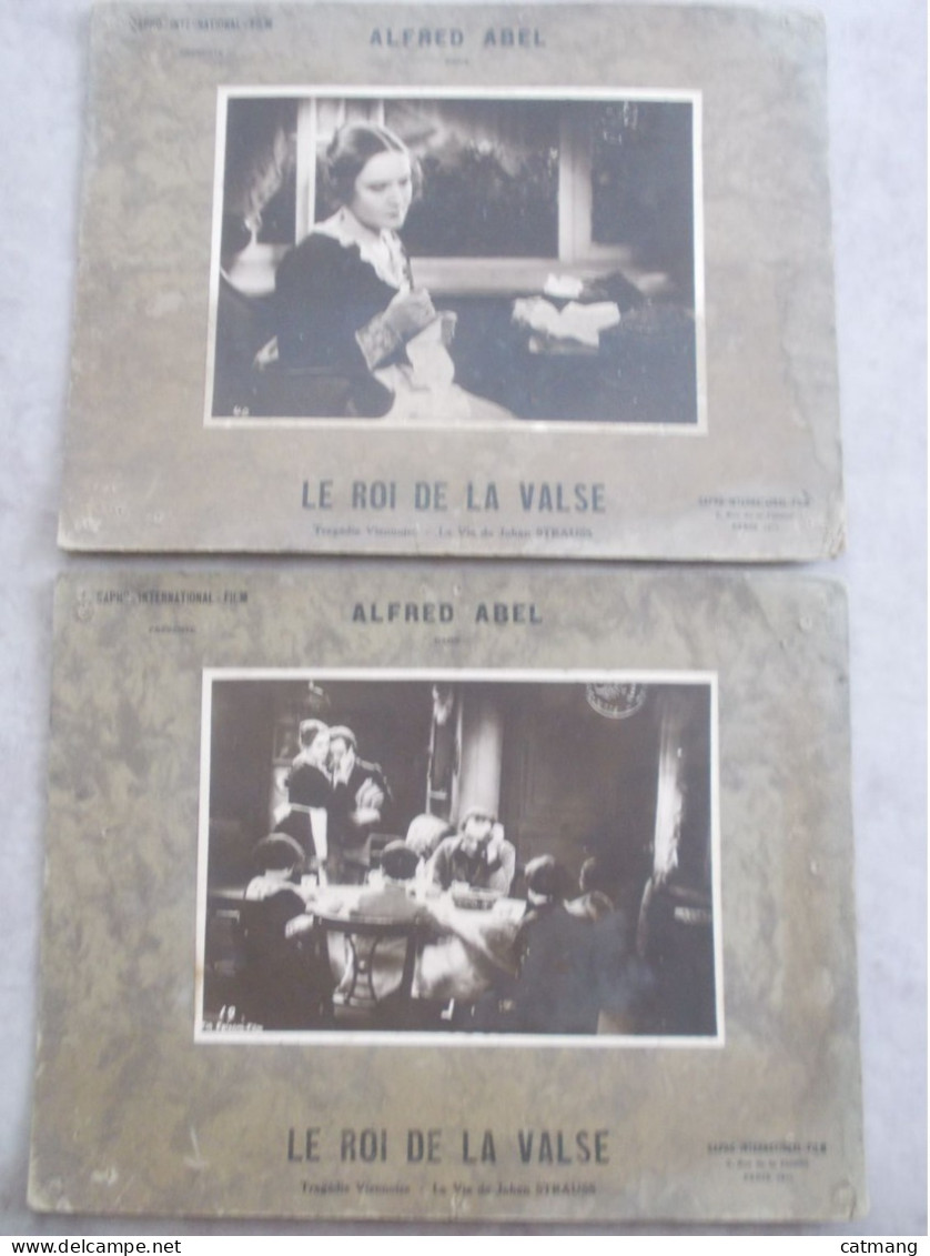 LE ROI DE LA VALSE /JOHAN STRAUSS    2 AFFICHETTES     DE  CINEMA - Photographs