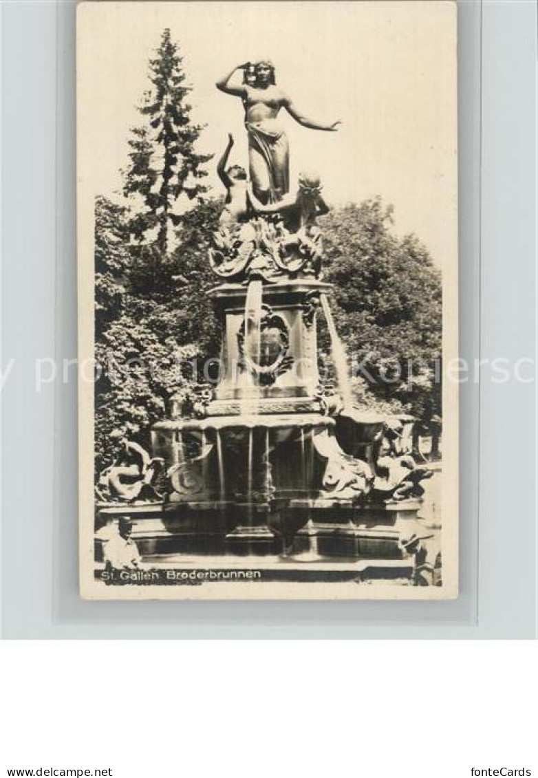 11497459 St Gallen SG Broderbrunnen Skulptur St. Gallen - Sonstige & Ohne Zuordnung