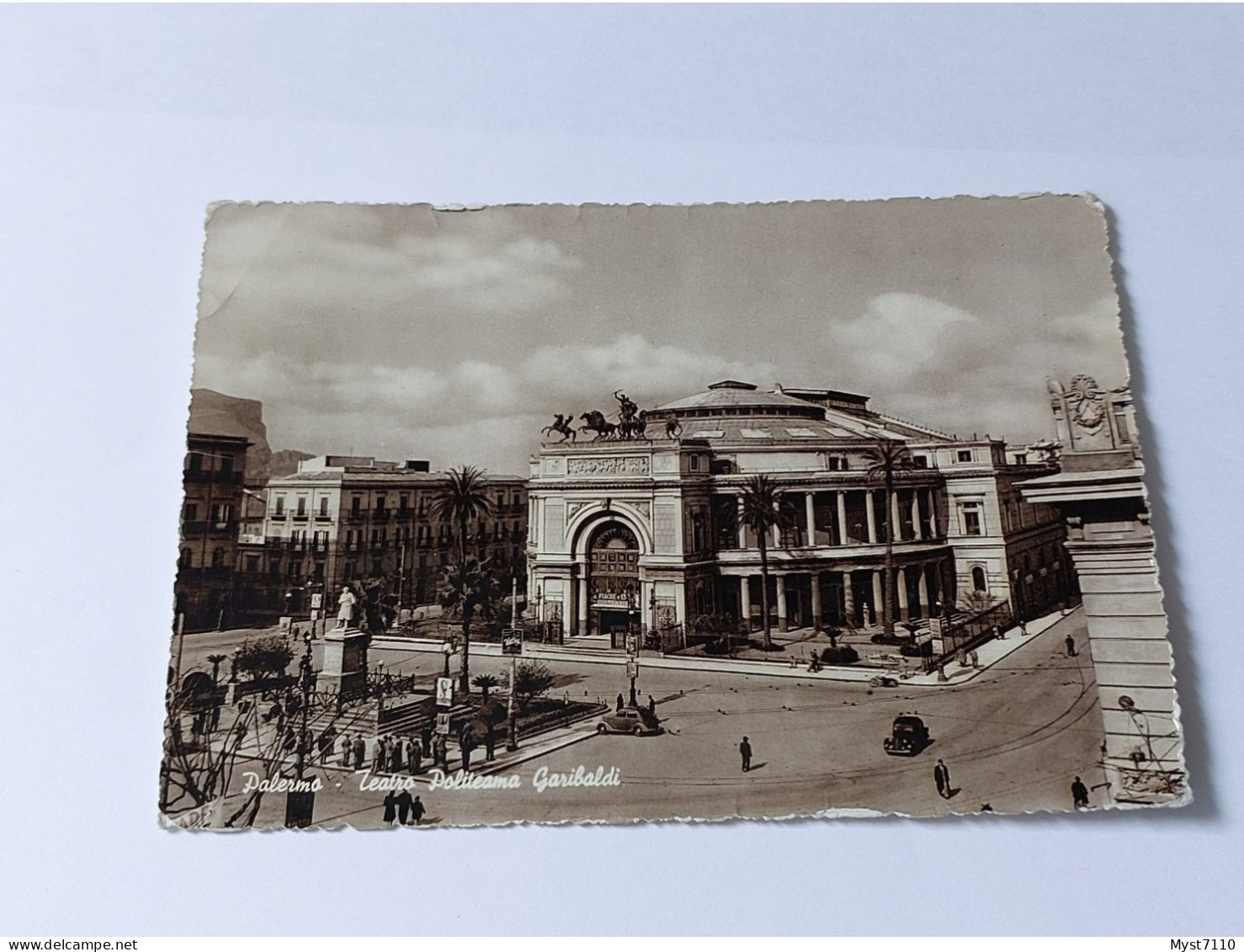 Cp Italie/Palermo - Teatro Politeama Garibaldi. - Palermo