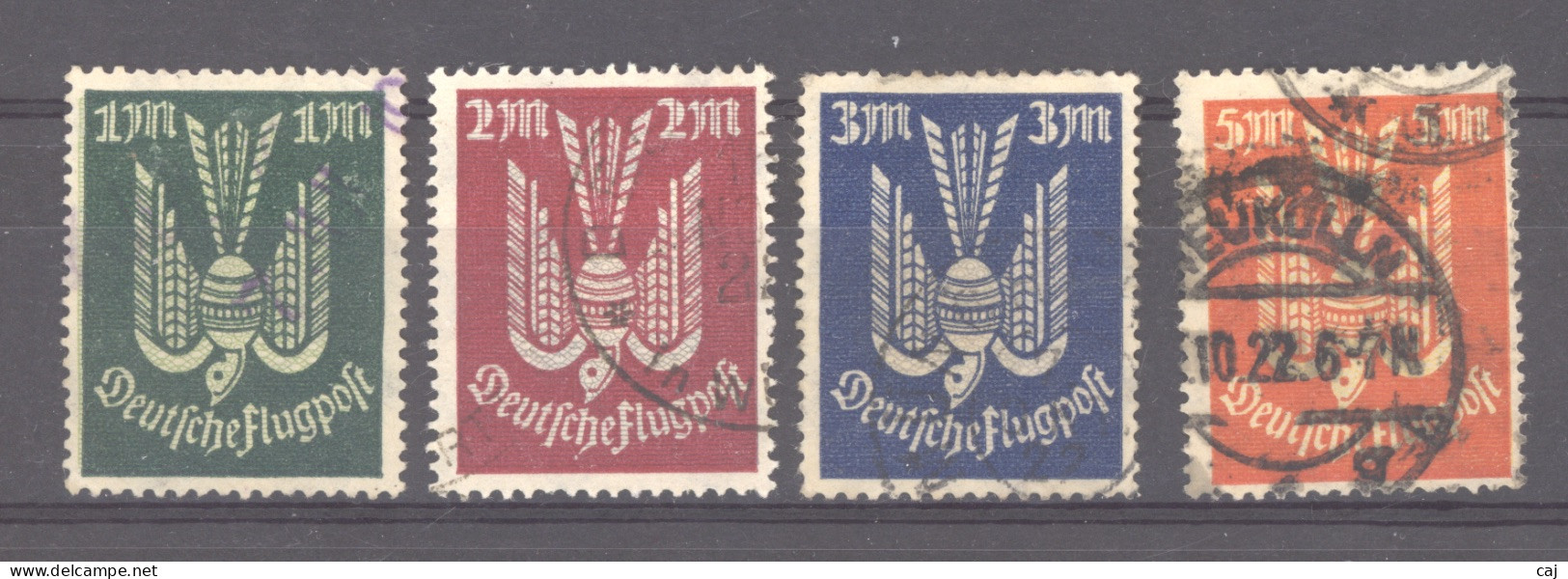 Allemagne  -  Reich :  Mi  215-18  (o) - Used Stamps