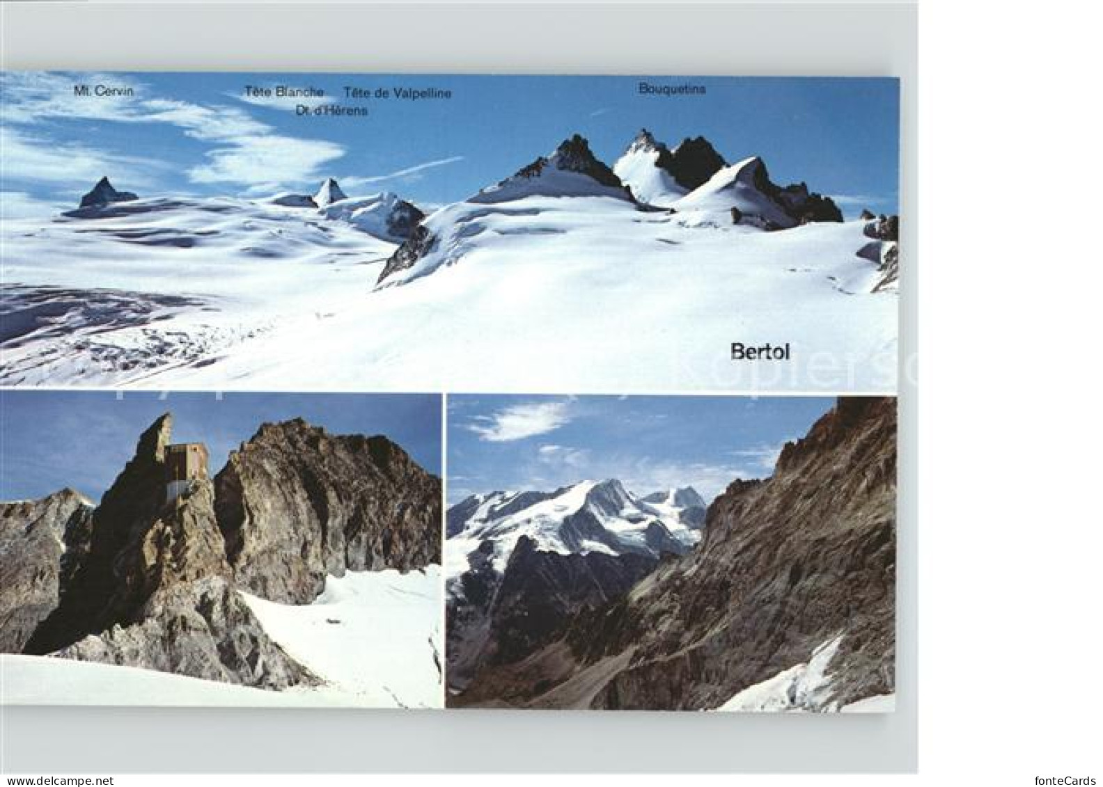 11497263 Arolla VS Panorama De Bertol Mont Cervin Matterhorn Arolla - Other & Unclassified