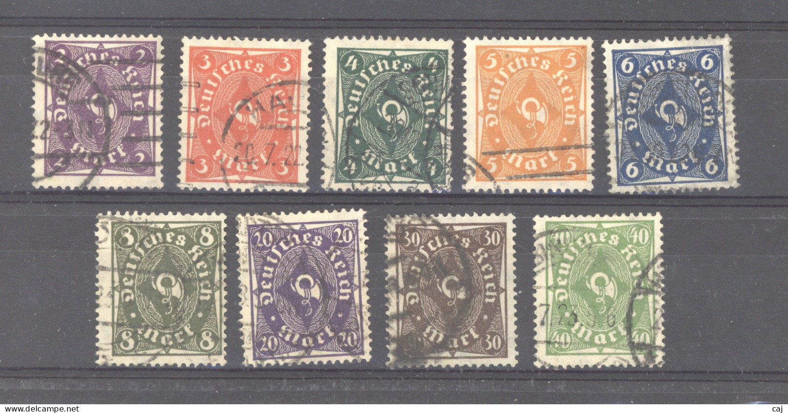 Allemagne  -  Reich :  Mi  224-32  (o) - Used Stamps