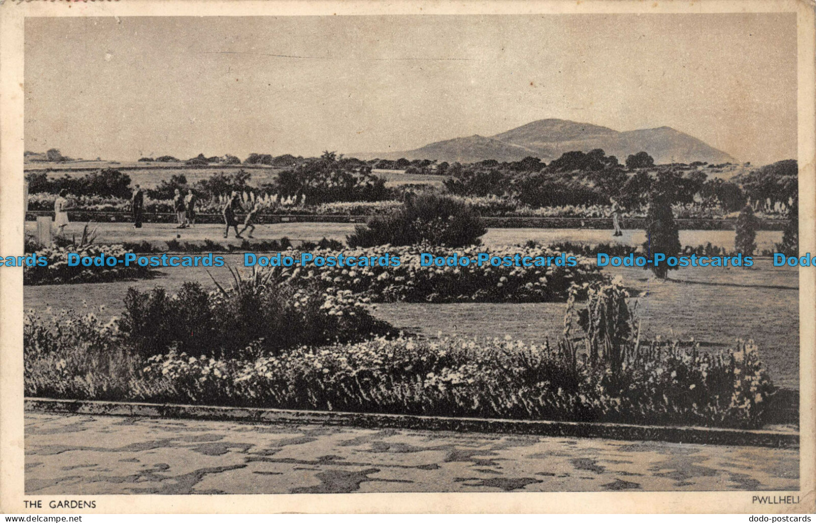 R075260 The Gardens. Pwllheli. Jarrold. 1952 - Mondo