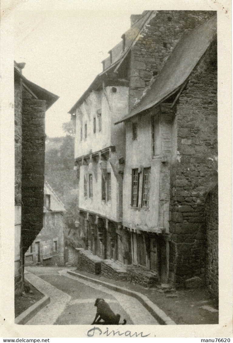 Photo : France - Dinan , Année 1930 Env. - Europa