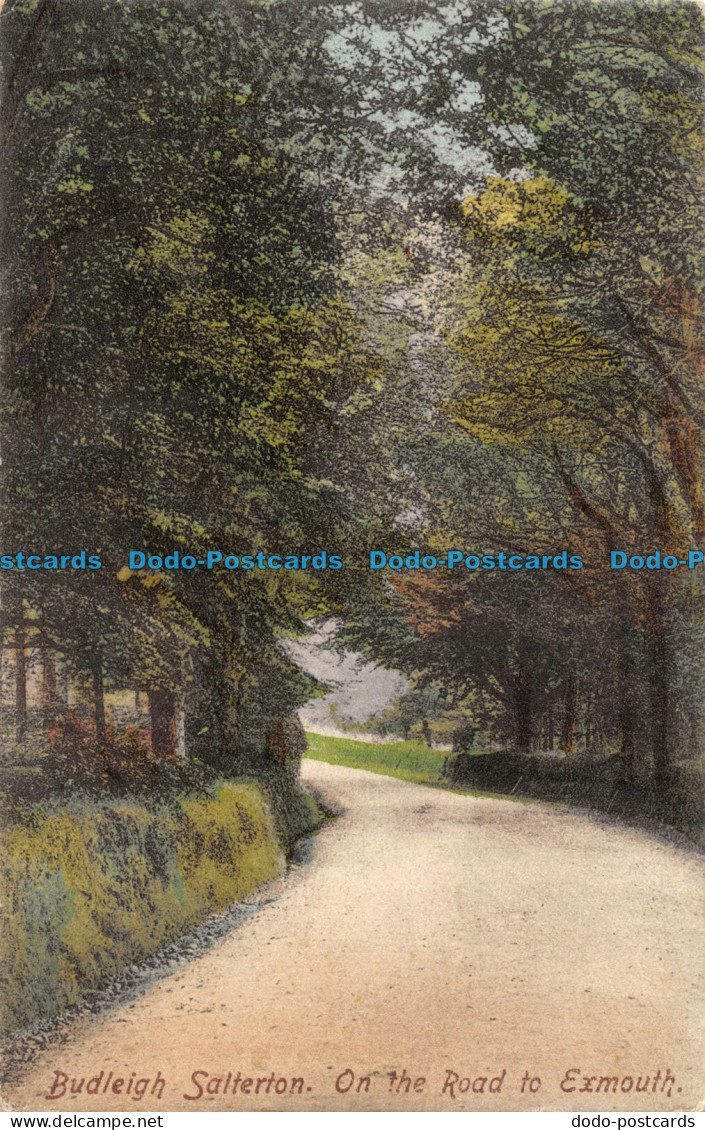R076942 Budleigh Salterton. On The Road To Exmouth. Frith. No. 26255. 1911 - Mondo