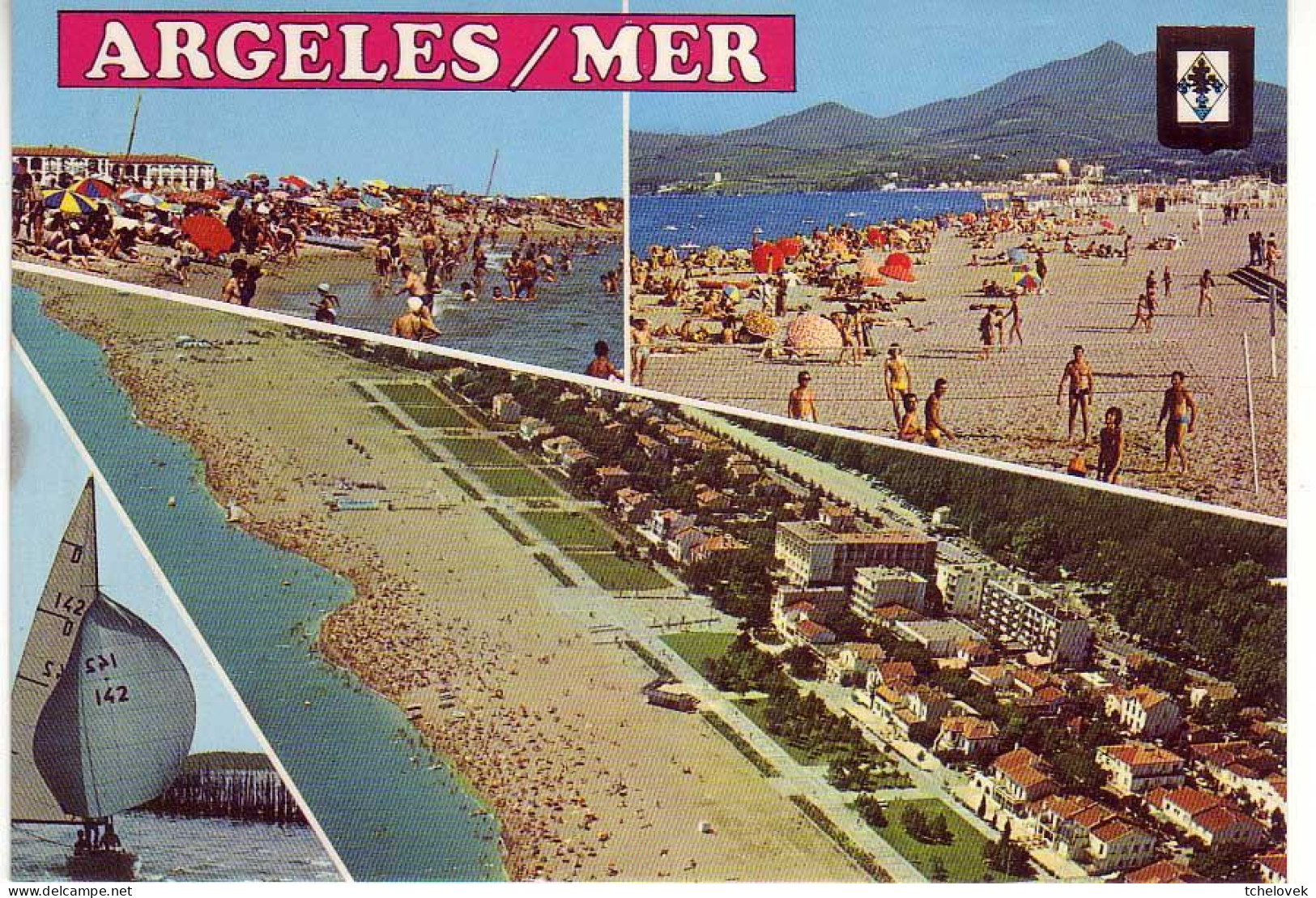 (66). Argeles Sur Mer (2). Plage Des Albères 1980 & 1984 E La Plage & 2022E. Renault R16 DS Citroen - Argeles Sur Mer