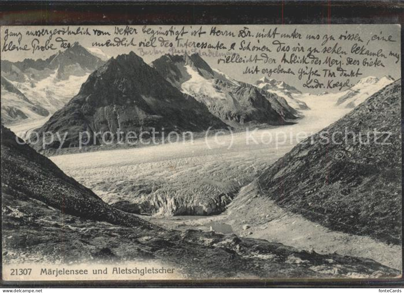 11496430 Maerjelensee Aletschgletscher Aletsch, Grosser - Other & Unclassified