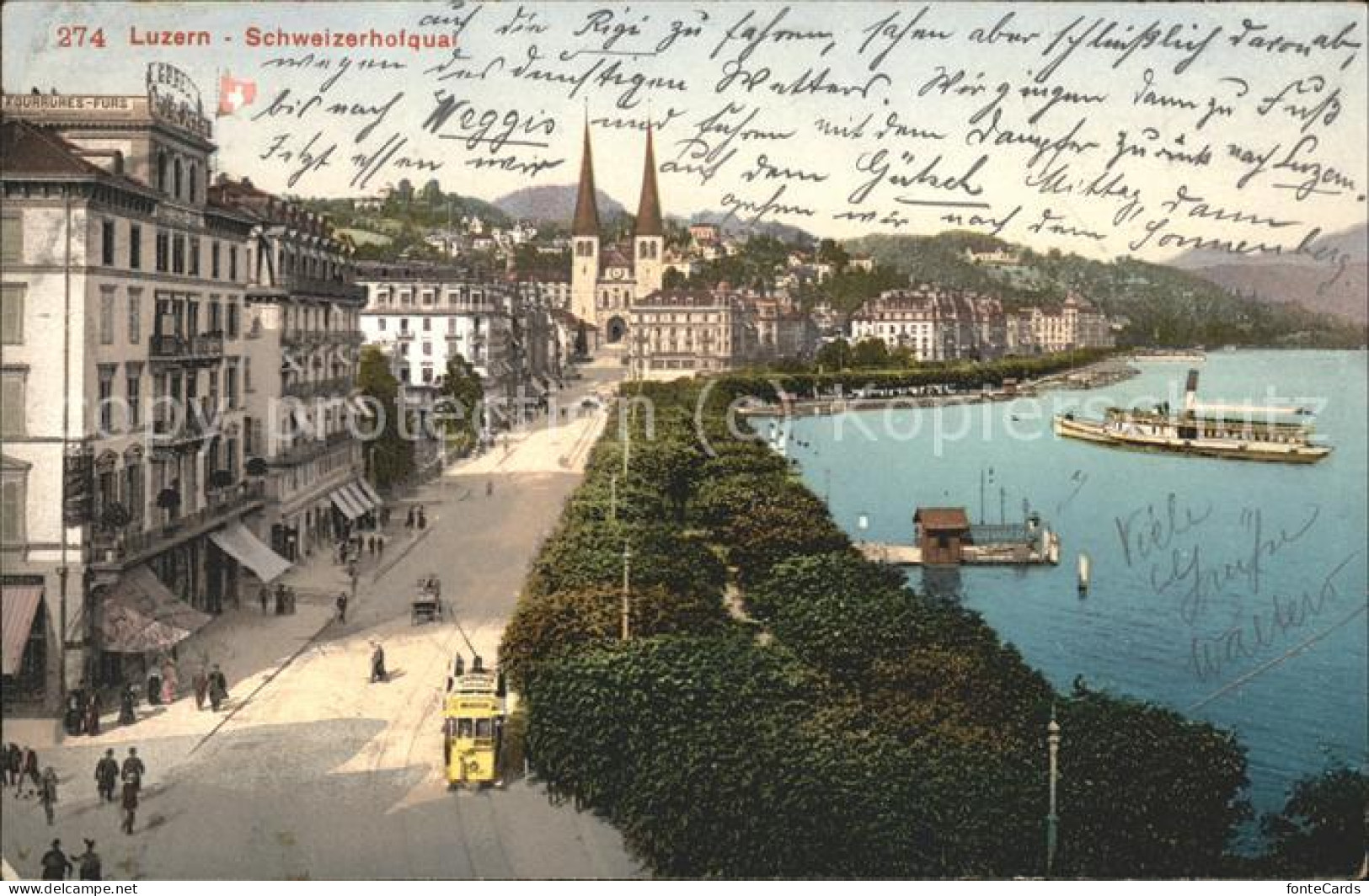 11493856 Luzern LU Schweizerhofquai Luzern - Autres & Non Classés