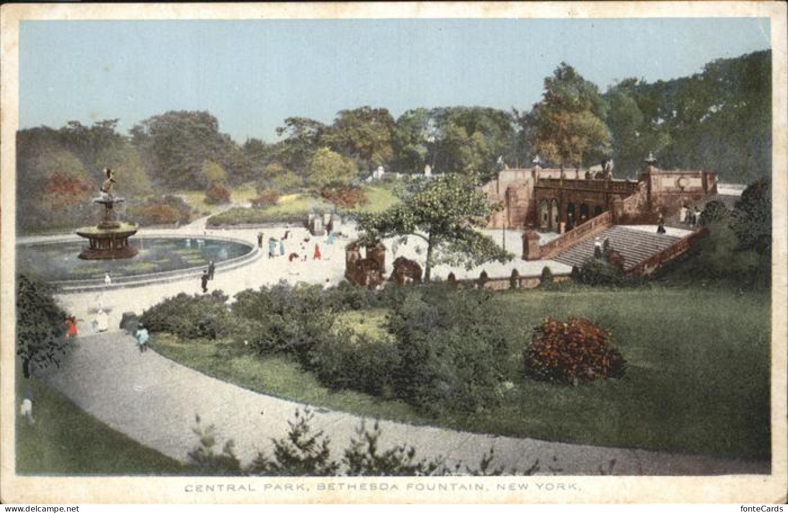 11491871 New_York_City Central Park Bethesda Fountain - Andere & Zonder Classificatie